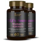 Lilis Secrets Womens Multivitamin 60 cápsulas Multivitamínico para Mulheres - Alisson Nutrition