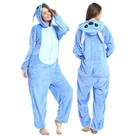 Lilo Stitch Fantasia Pijama Kigurumi Macacão Roupa Adulto Anime Cosplay Desenho Filme