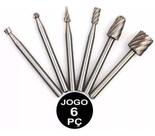 Lima E Fresa Rotativa P/micro Retifica 1/8 Kit C/6pç Lima E Fresa Rotativa P/micro Retifica 1/8 Kit C/6pç