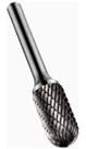 Lima Rotativa Cilíndrica Abaulada Metal Duro 10mm Haste 6mm