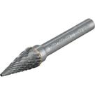 Lima Rotativa Cônica Ponteaguda, 10,0 mm x 20,0 mm, com Haste 6,0 mm, Vonder OstenVonder Lima Rotativa Cônica Ponteaguda, 10,0 mm x 20,0 mm, com Haste 6,0 mm, Vonder OstenVonder