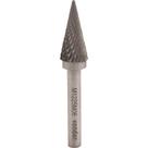 Lima Rotativa Cônica Ponteaguda 12mm X 25mm Haste 6mm Vonder