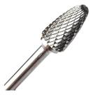 Lima Rotativa Metal Duro Árvore Arredondada 12mm Rocast Lima Rotativa Metal Duro Árvore Arredondada 12mm Rocast