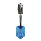 Lima Rotativa Metal Duro Oval 13x22mm H6 Corte Cruzado