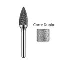 Lima Rotativa Modelo G Árvore Pontiaguda 12Mm - Corte Duplo