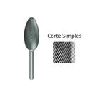 Lima rotativa modelo h labareda 12mm - corte simples Lima rotativa modelo h labareda 12mm - corte simples