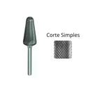 Lima Rotativa Modelo L Cônica Ponta Arredondada 12Mm - Corte Simples