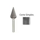 Lima rotativa modelo m cônica 12mm - corte simples Lima rotativa modelo m cônica 12mm - corte simples