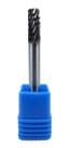Lima Rotativa Reta 1/4 Metal Duro Corte Duplo