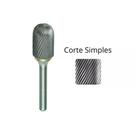 Lima rotativa topo esférico modelo c cilíndrica 12mm - cor Lima rotativa topo esférico modelo c cilíndrica 12mm - cor