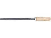 Lima Triangular Bastarda 4” - 100mm com Cabo de Madeira - 1603355 - MTX