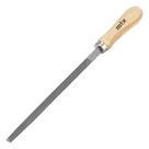 Lima triangular bastarda 8" com cabo de madeira - 1603555