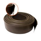 Limitador de Grama c/ Borda Marrom 25m x 12cm