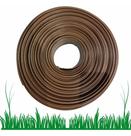 Limitador Separador De Grama Marrom Fechamento 10cm X 50m