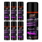 Limpa Ar Condicionado Higienização Automotiva Aroma Lavanda Kit com 6 - Orbi Química Limpa Ar Condicionado Higienização Automotiva Aroma Lavanda Kit com 6 - Orbi Química