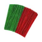 Limpa-Cachimbo Coloridos Com Glitter Para O Natal, 100-200 Peças, Hastes De Chenille Para Decoração
