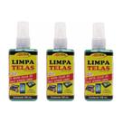 Limpa Celular Tv Monitor Celular Notebook Com Alcool 100ml 3 Und Limpa Celular Tv Monitor Celular Notebook Com Alcool 100ml 3 Und