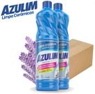 Limpa Cerâmicas e Azulejos Azulim Lavanda ou Citrus 1L - Kit Com 12 Unidades