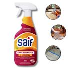 Limpa Estofado e Carpete 500ml Sofá Tapete Banco Carro Colchão Higienizador Remove Manchas Sujeira