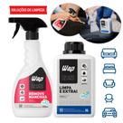 Limpa Extrai Sujeira Extratora 1L + Remove Manchas 500ml Wap