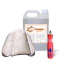 Limpa Ferramentas (Clean Tools) 5 Litros, Estopa de Algodão 2Kg & Marcador Industrial