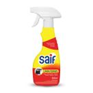 Limpa Fornos Com Gatilho Saif 300Ml, Limpador De Forno Spray, Amarelo E Laranja, Alto Poder De Limpeza, Facilitando Sua