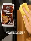 Limpa Hidrata Couro Rodabrill 200g Protege Uso em Carros e Sofás Limpeza Profunda Brilho Imediato