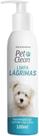 Limpa Lágrimas Higienizador Limpeza de Secreções Cães E Gatos Pet Clean 100ml