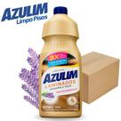 Limpa Pisos Laminados Azulim Lavanda 750 ML - Kit Com 15 Unidades