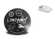 Limpa tênis, sapatos e couros limpamy p/ tênis 120g Limpa tênis, sapatos e couros limpamy p/ tênis 120g