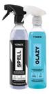 Limpa vidro redutor atrito risco glazy selante brilho spell