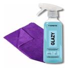Limpa Vidros 4 Em 1 Redutor Atrito Risco Glazy 500ml + Toalha de Microfibra Vonixx