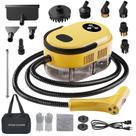 Limpador a vapor YIKEDA Handheld 1500W 42oz 45min 221 15 em 1