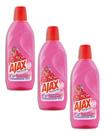 Limpador Ajax Bouquet De Flores 500ml Kit 3