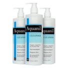 Limpador Aquanil para pele sensível sem lipídios, 480 ml, pacote com 3