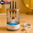 Limpador Automático USB para Pincéis e Esponjas de Maquiagem Elétrico e Portátil