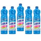 Limpador Azulim Azulejos Cerâmicas Rejuntes Lavanda 1L Kit 5