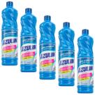 Limpador Azulim Azulejos Cerâmicas Rejuntes Lavanda 1L Kit 5