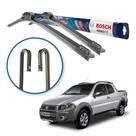 Limpador Bosch Fiat Strada 2014 2015 2016 2017 2018 2019 Limpador Bosch Fiat Strada 2014 2015 2016 2017 2018 2019