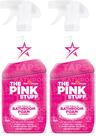 Limpador de espuma de banheiro Stardrops The Pink Stuff 2x888ml