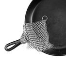Limpador de ferro fundido The Ringer Stainless Steel XL 20x15 cm