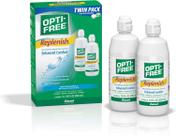 Limpador de lentes de contato Opti-Free Replenish, pacote duplo de 600 ml