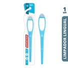 Limpador de Língua Com Cerdas DentalClean 1 unidade Limpador de Língua Com Cerdas DentalClean 1 unidade