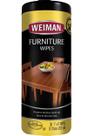 Limpador de madeira e toalhetes poloneses Weiman Clean & Protect 30ct