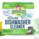 Limpador de máquina de lavar louça ECO-GALS Eco-Scrubz Heavy Duty 12 comprimidos Limpador de máquina de lavar louça ECO-GALS Eco-Scrubz Heavy Duty 12 comprimidos