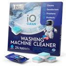 Limpador de máquina de lavar roupa iO CLEAN 24 HE Tablets, fornecimento de 1 ano