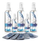 Limpador de óculos Purity Mega Pack, frascos de 60 ml e 240 mL e pano