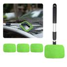 Limpador de pára-brisa de carro Ziciner Microfiber com alça de alumínio