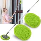 Limpador de parede Mop HomeRit Green para paredes com alça longa