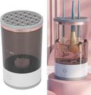 Limpador de pincéis de maquiagem, máquina elétrica de limpeza de pincéis de maquiagem, limpador automático